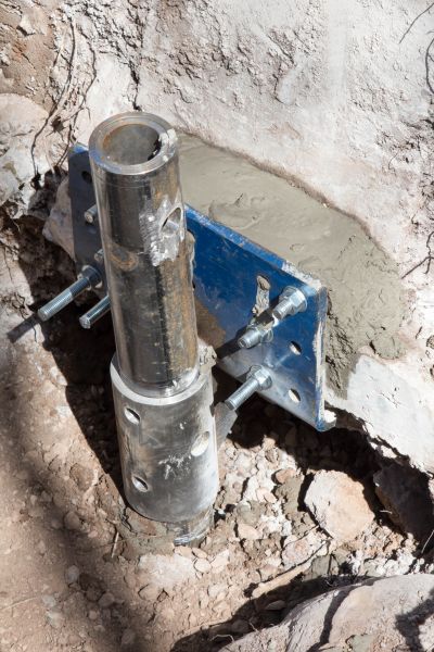 Helical Anchor Installation